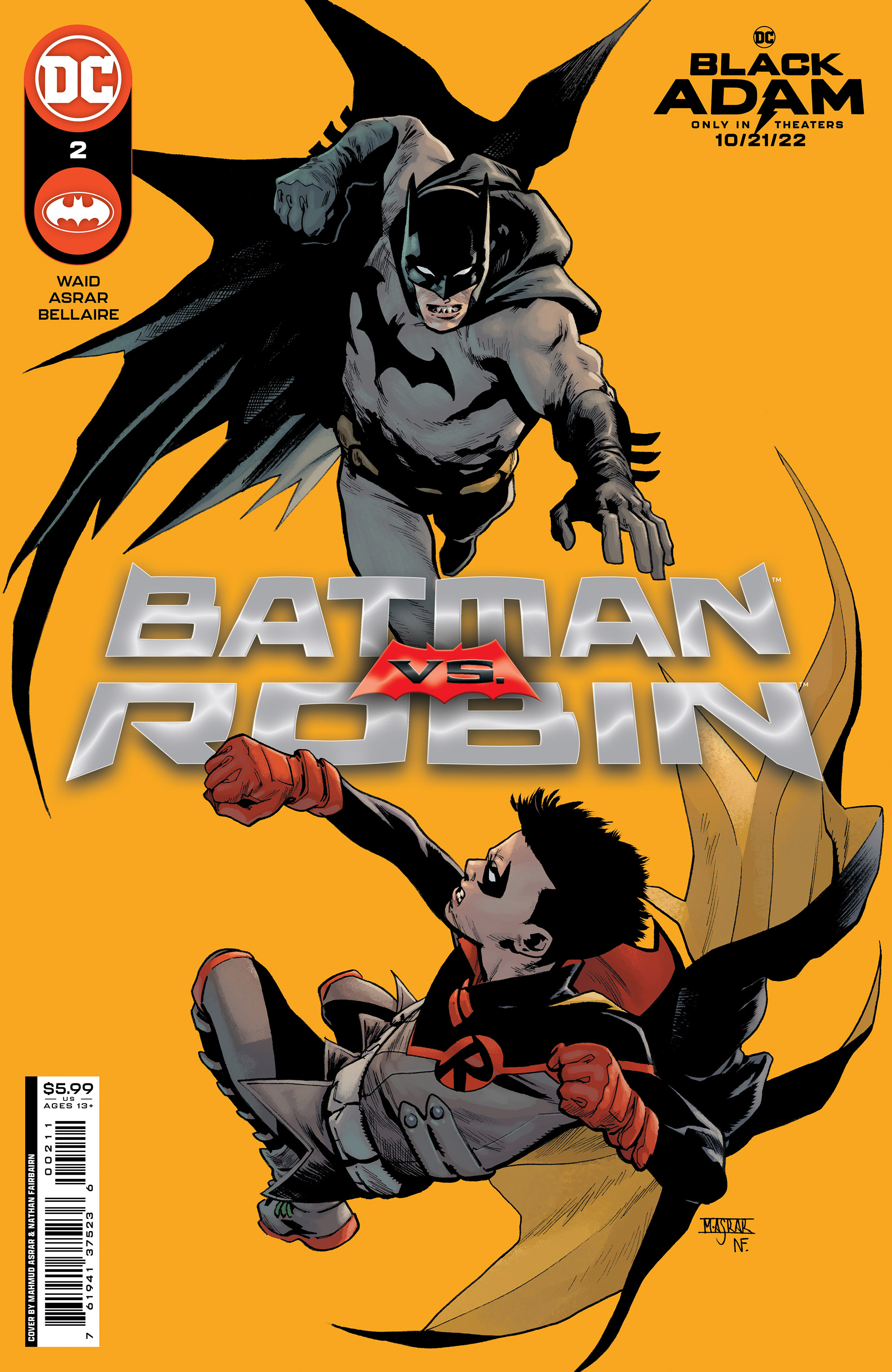 Batman Vs Robin #2 Cover A Mahmud Asrar (Of 5)