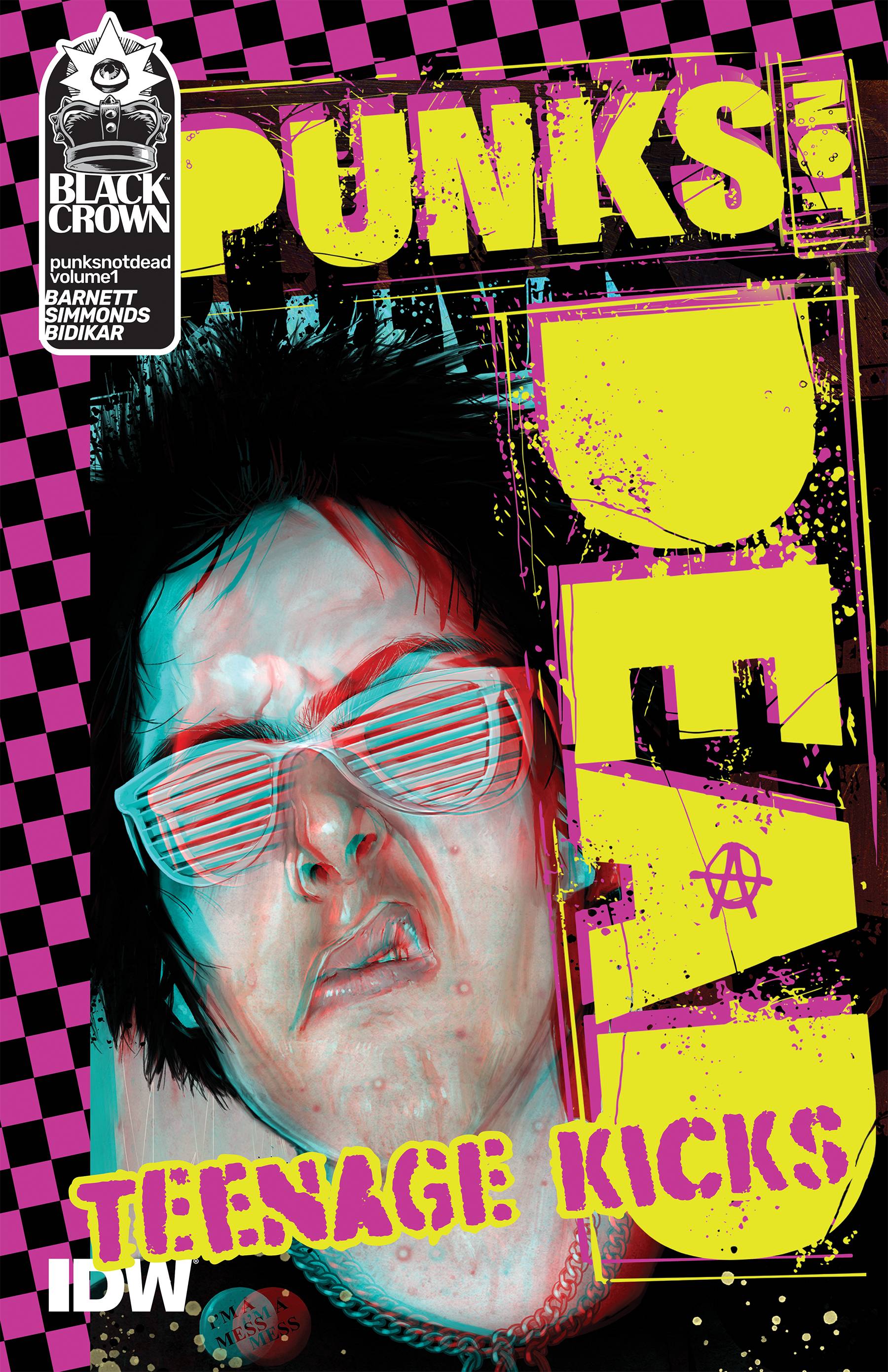 Punks Not Dead Graphic Novel Volume 1 Teenage Kicks