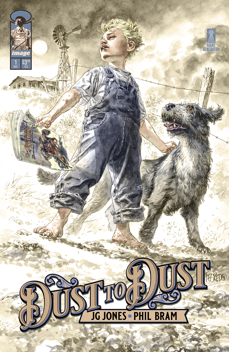 Dust to Dust #1 Cover B 1 for 10 Incentive Duncan Fegredo Variant (Of 8)