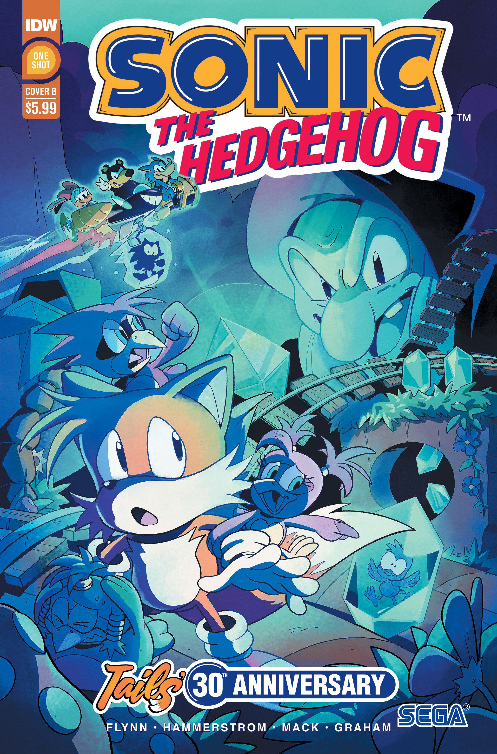 Sonic the Hedgehog Tails #30th Anniversary Special Cover B Rothlisberger