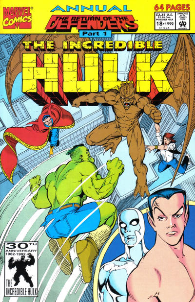 The Incredible Hulk Annual #18 [Direct]-Very Fine (7.5 – 9)