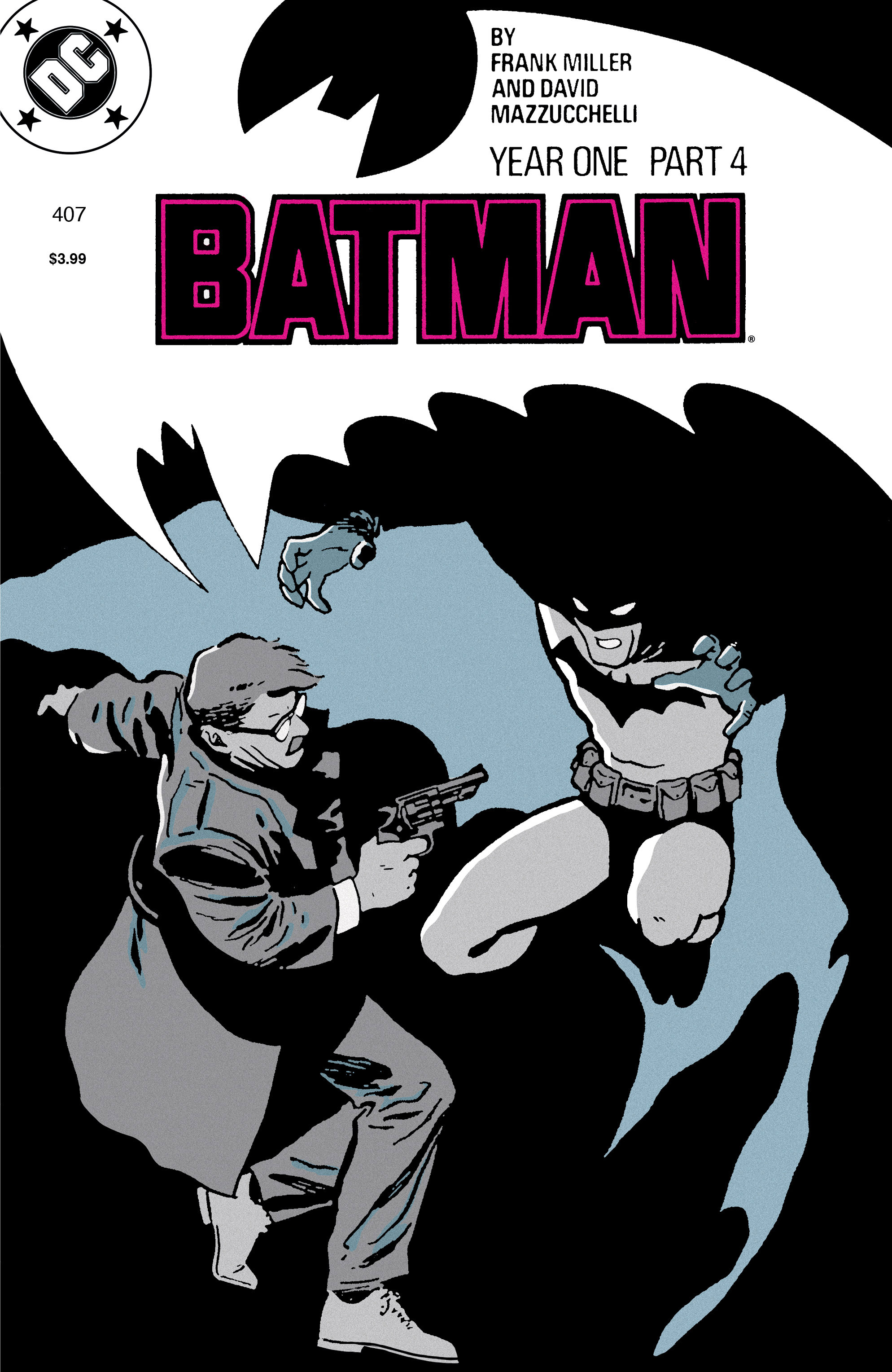 Batman #407 Facsimile Edition Cover A David Mazzucchelli