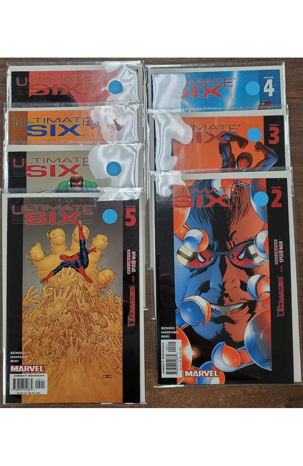 Ultimate Six #1-7 (Marvel 2003) Full Set