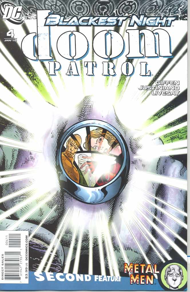 Doom Patrol #4 (Blackest Night) (2009)