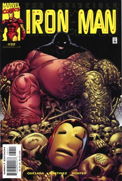 Iron Man #32 [Direct Edition]-Near Mint (9.2 - 9.8)