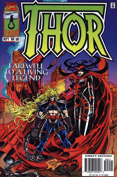 Thor #502 [Direct Edition]-Near Mint (9.2 - 9.8)