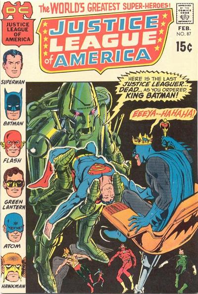 Justice League of America #87 - Vg 