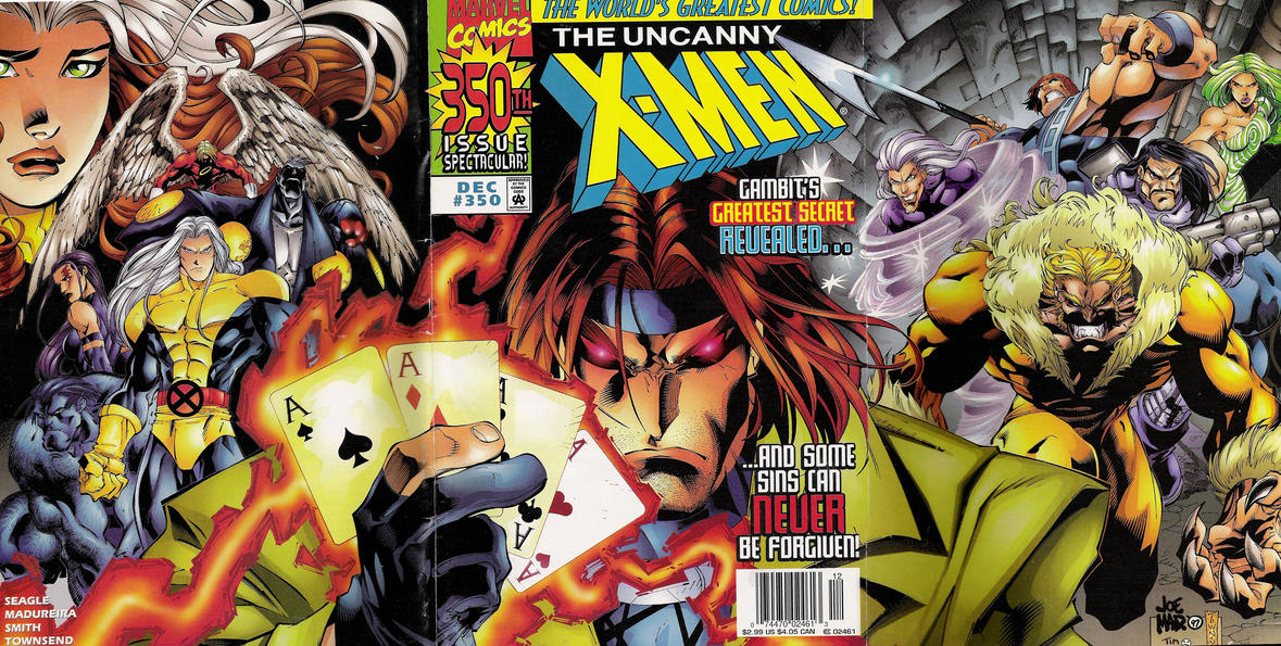 The Uncanny X-Men #350 [Newsstand]-Very Good 
