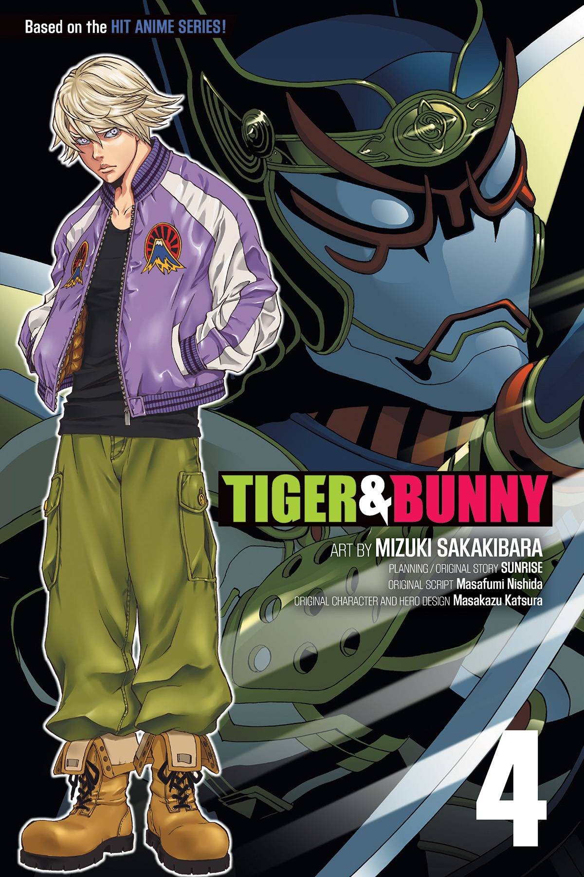 Tiger & Bunny Manga Volume 4