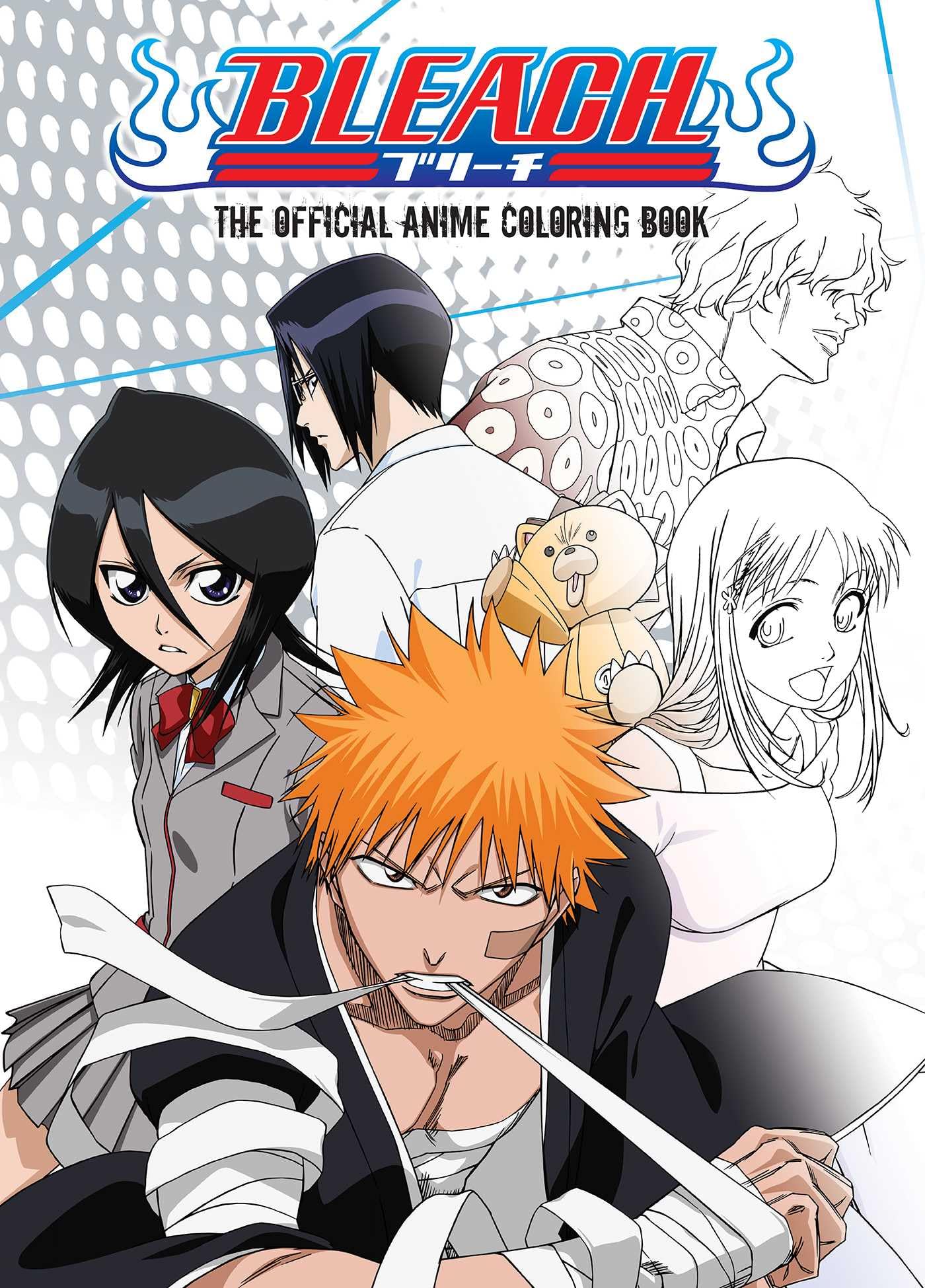 Bleach Official Anime Coloring Book Soft Cover