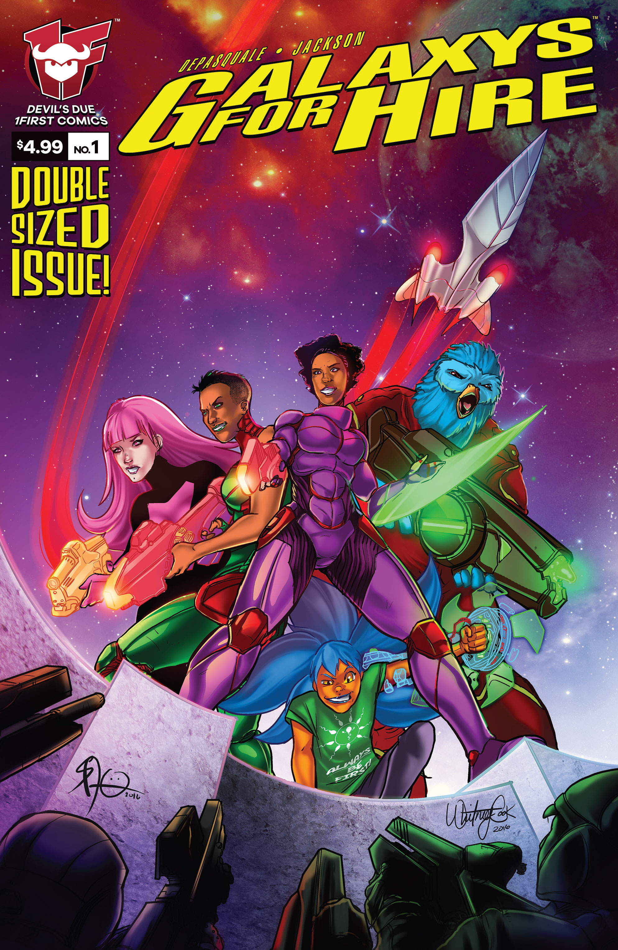 Galaxys For Hire #1 Cover A Jackson