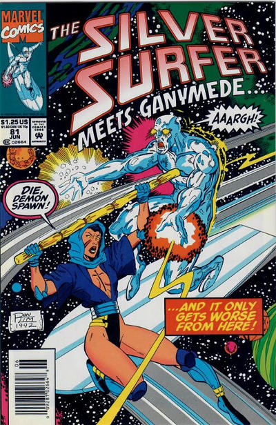 Silver Surfer #81 [Newsstand]-Good (1.8 – 3)