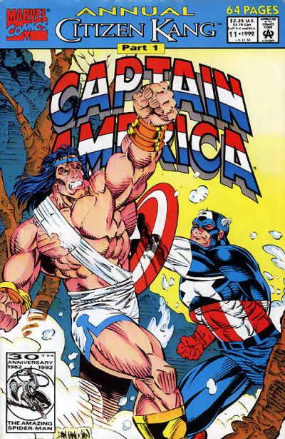 Captain America Annual #11 [Direct]-Very Fine (7.5 – 9)