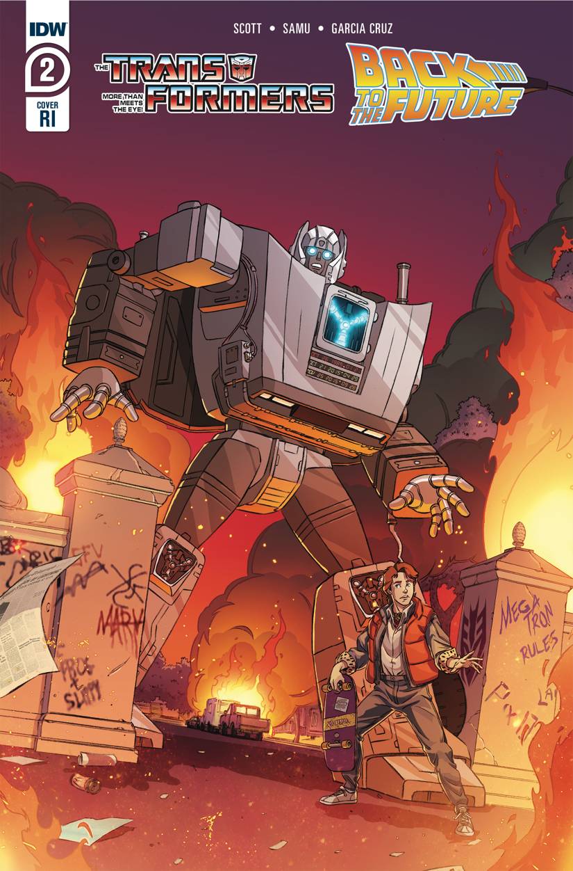 Transformers Back to the Future #2 1 for 10 Incentive Schoening (Of 4)
