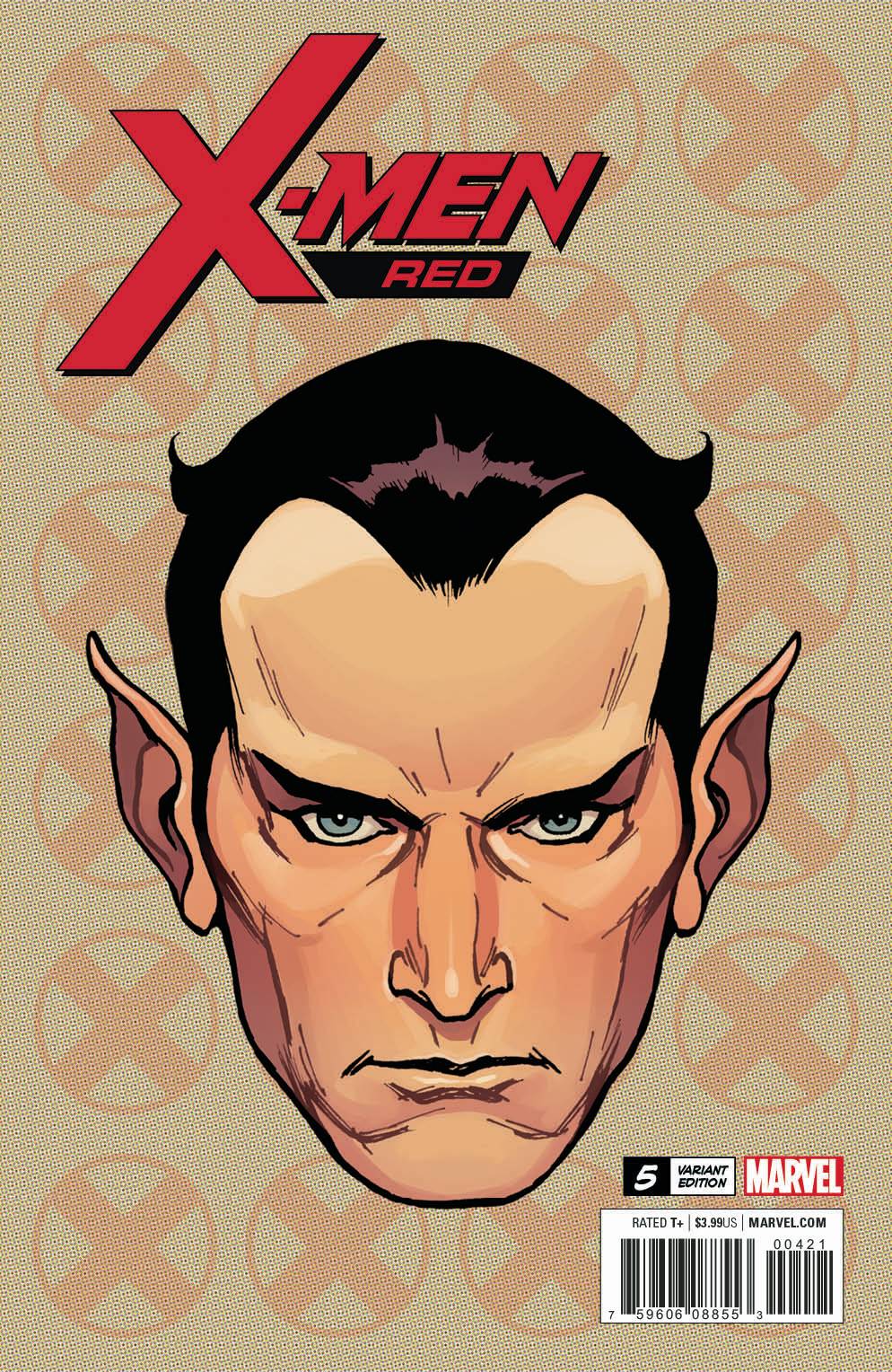 X-Men Red #5 Charest Headshot Variant (2018)