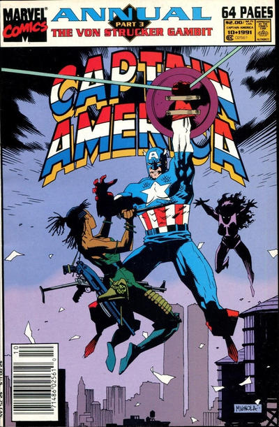 Captain America Annual #10 [Newsstand]