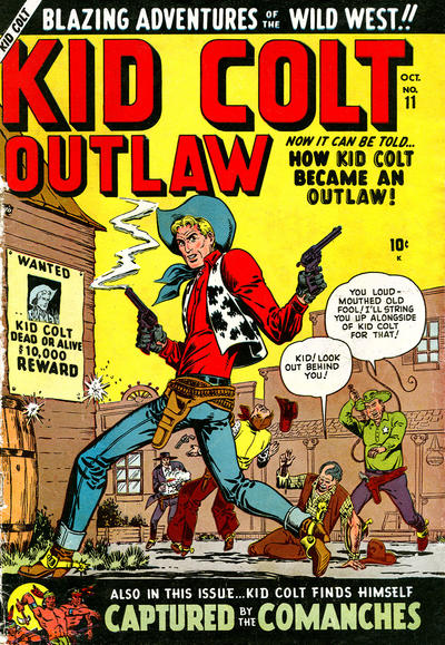 Kid Colt Outlaw #11 (1949)- Fn+ 6.5