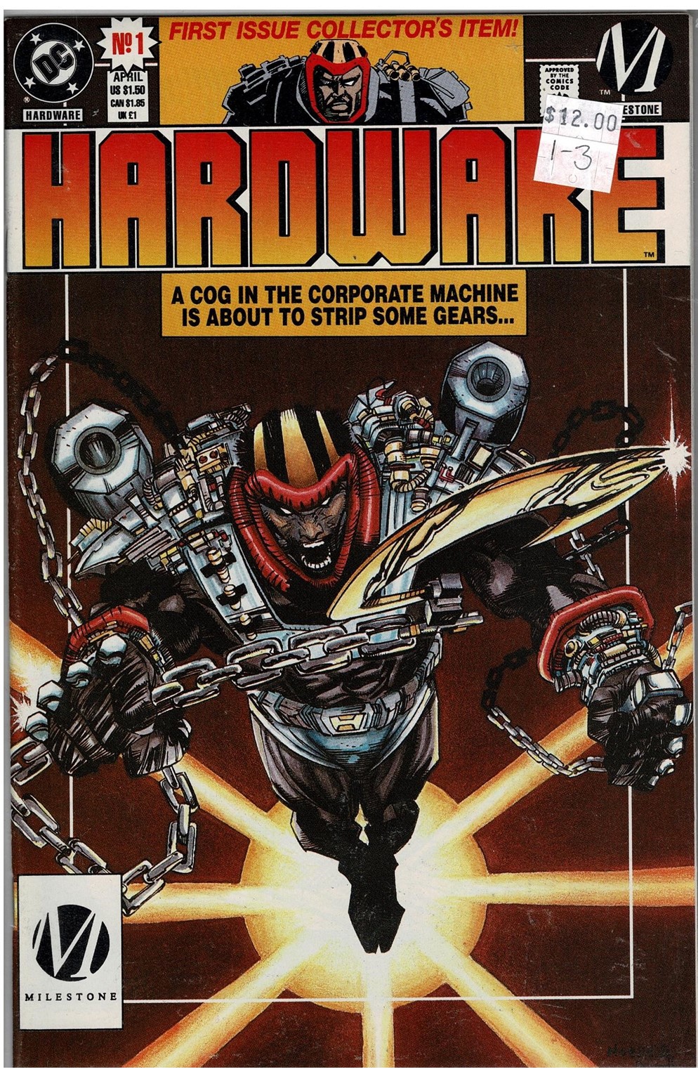 Hard Ware #1-3 Comic Pack 