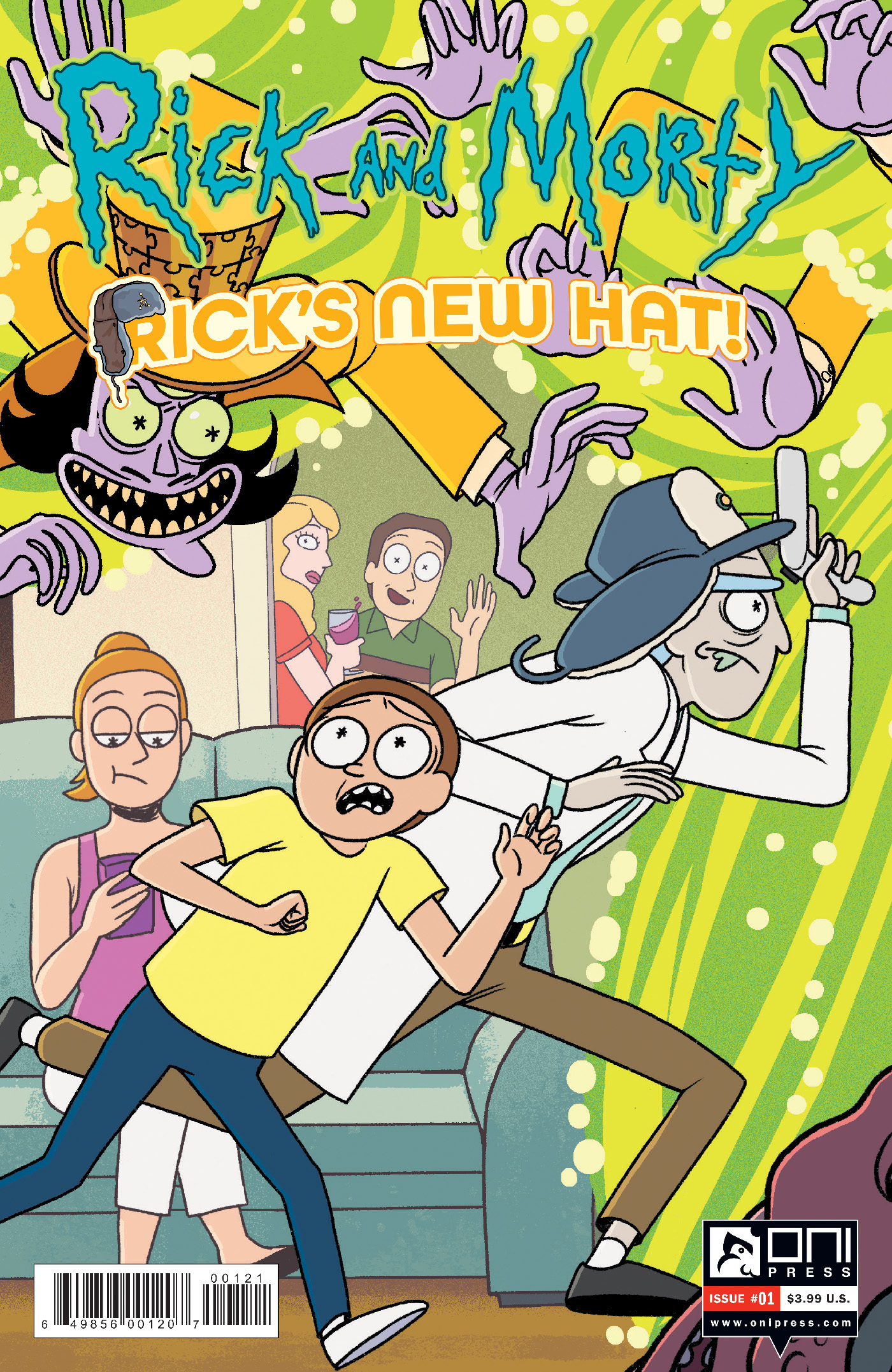 Rick and Morty Ricks New Hat #1 Cover B Stern