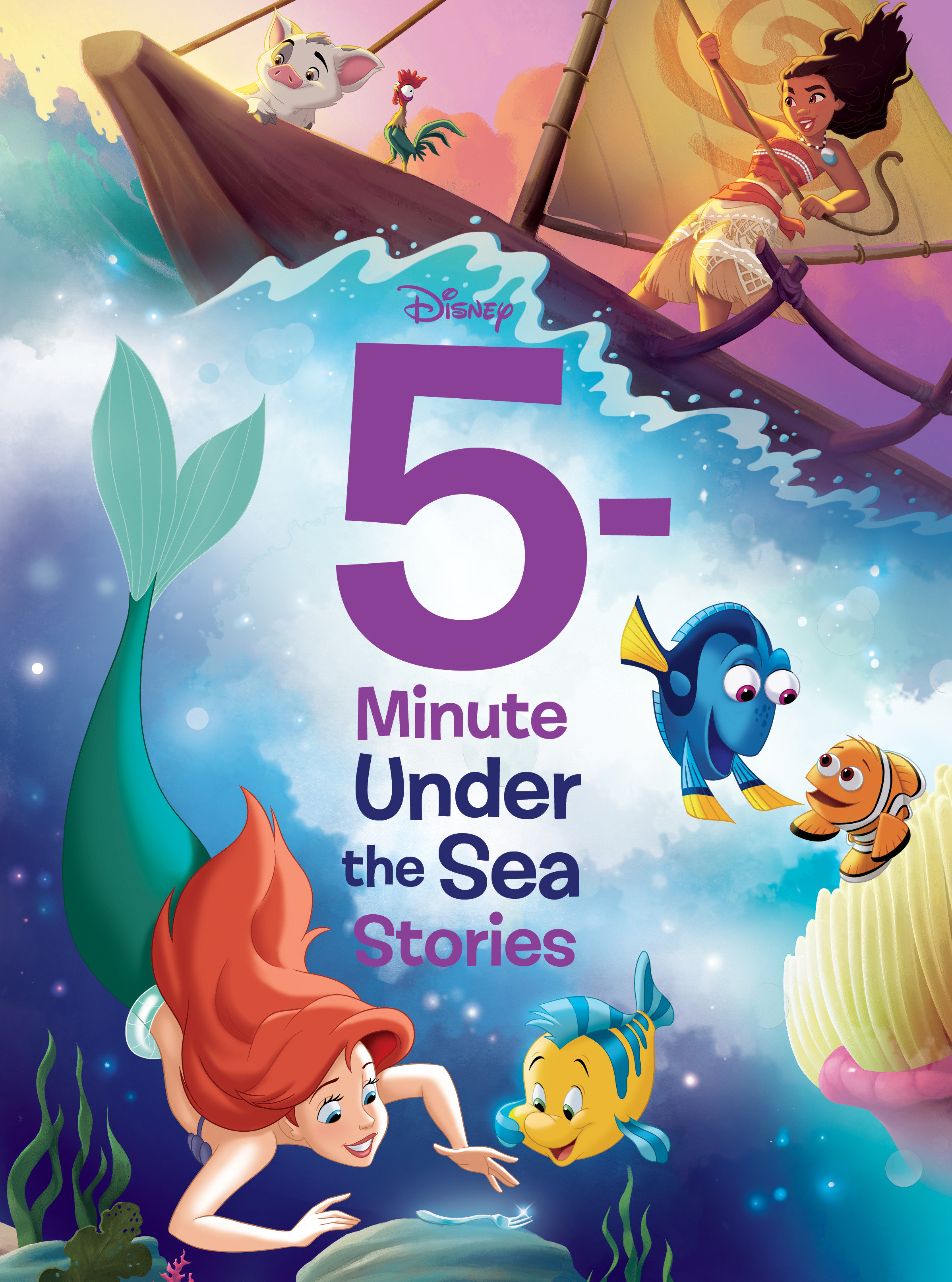 5-Minute Under The Sea Stories (Hardcover Book)