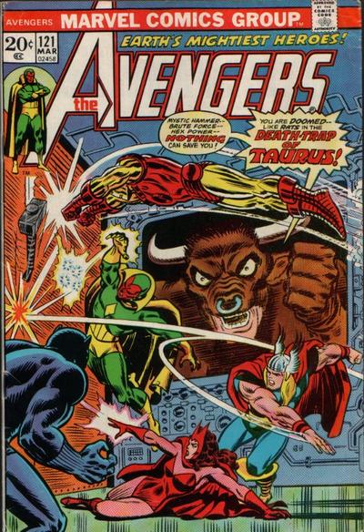 The Avengers #121-Fine+