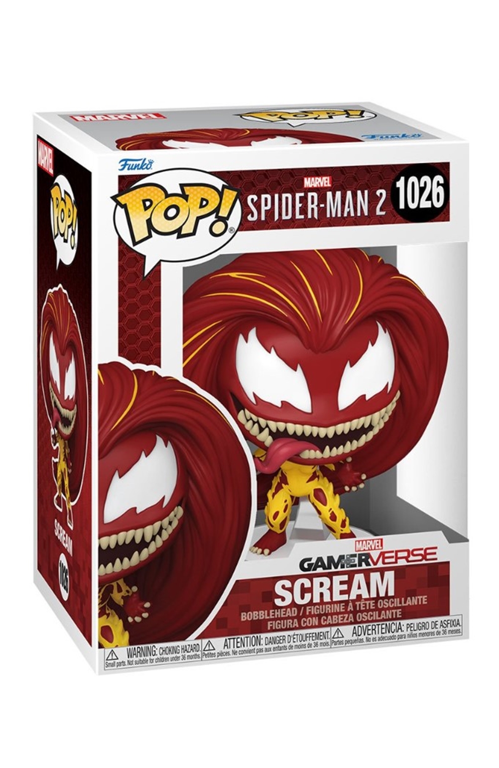 Spider-Man 2 Video Game Scream Funko Pop! Vinyl Figure #1026