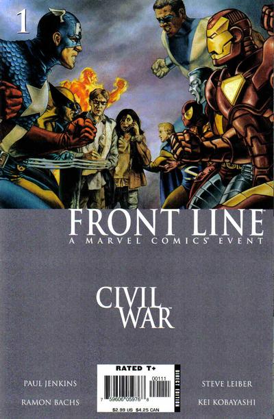 Civil War: Front Line #1 [Direct Edition]-Near Mint (9.2 - 9.8)