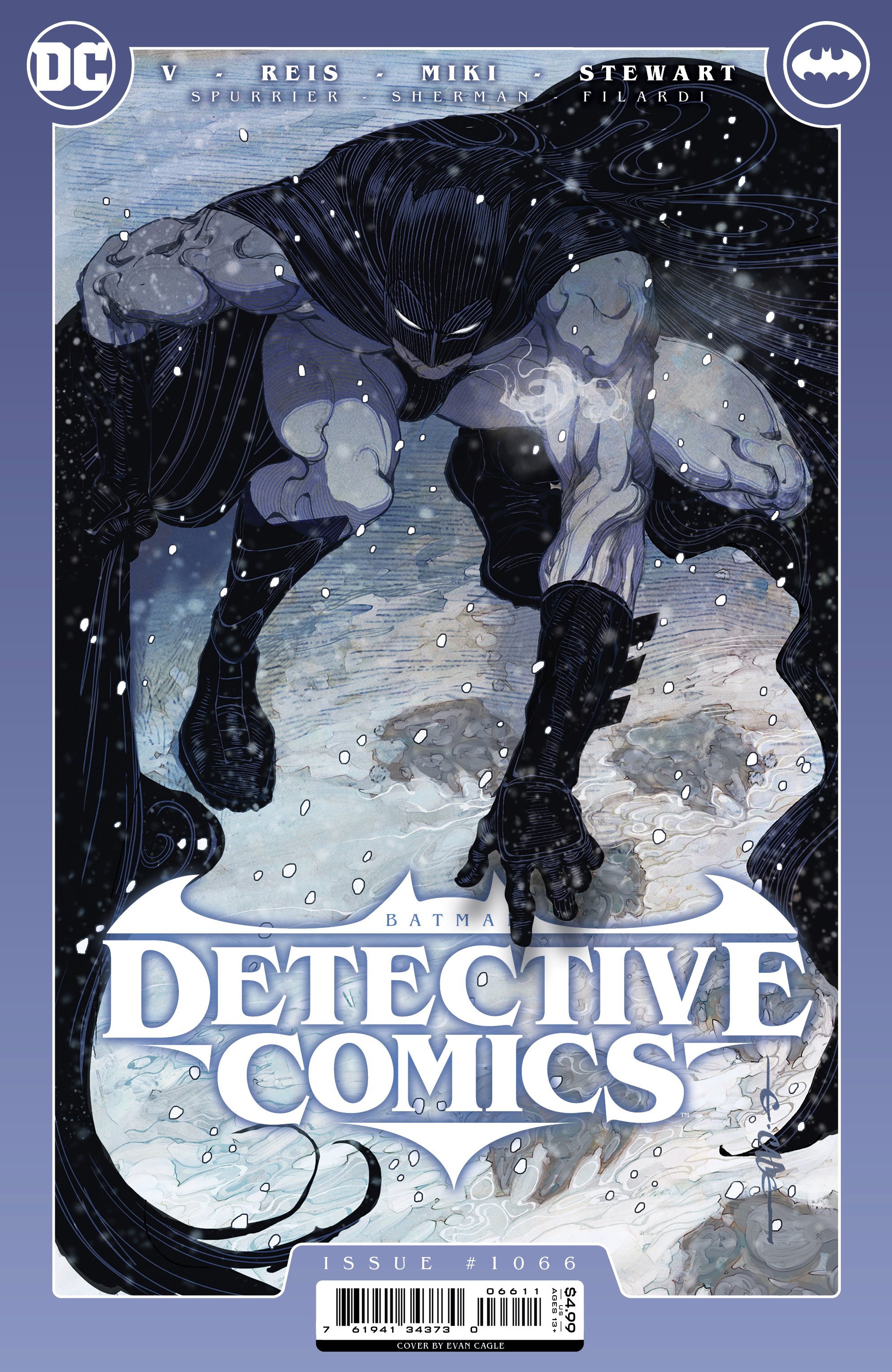 Detective Comics #1066 Cover A Evan Cagle (1937)