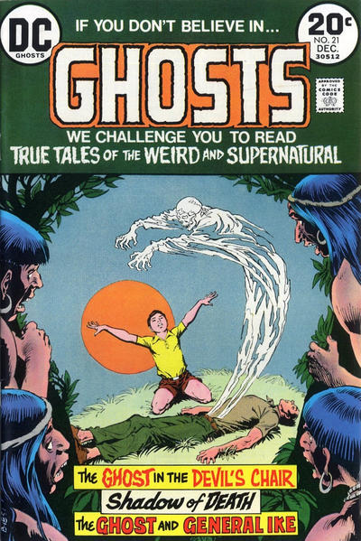 Ghosts #21-Good, Scribbling On Cover