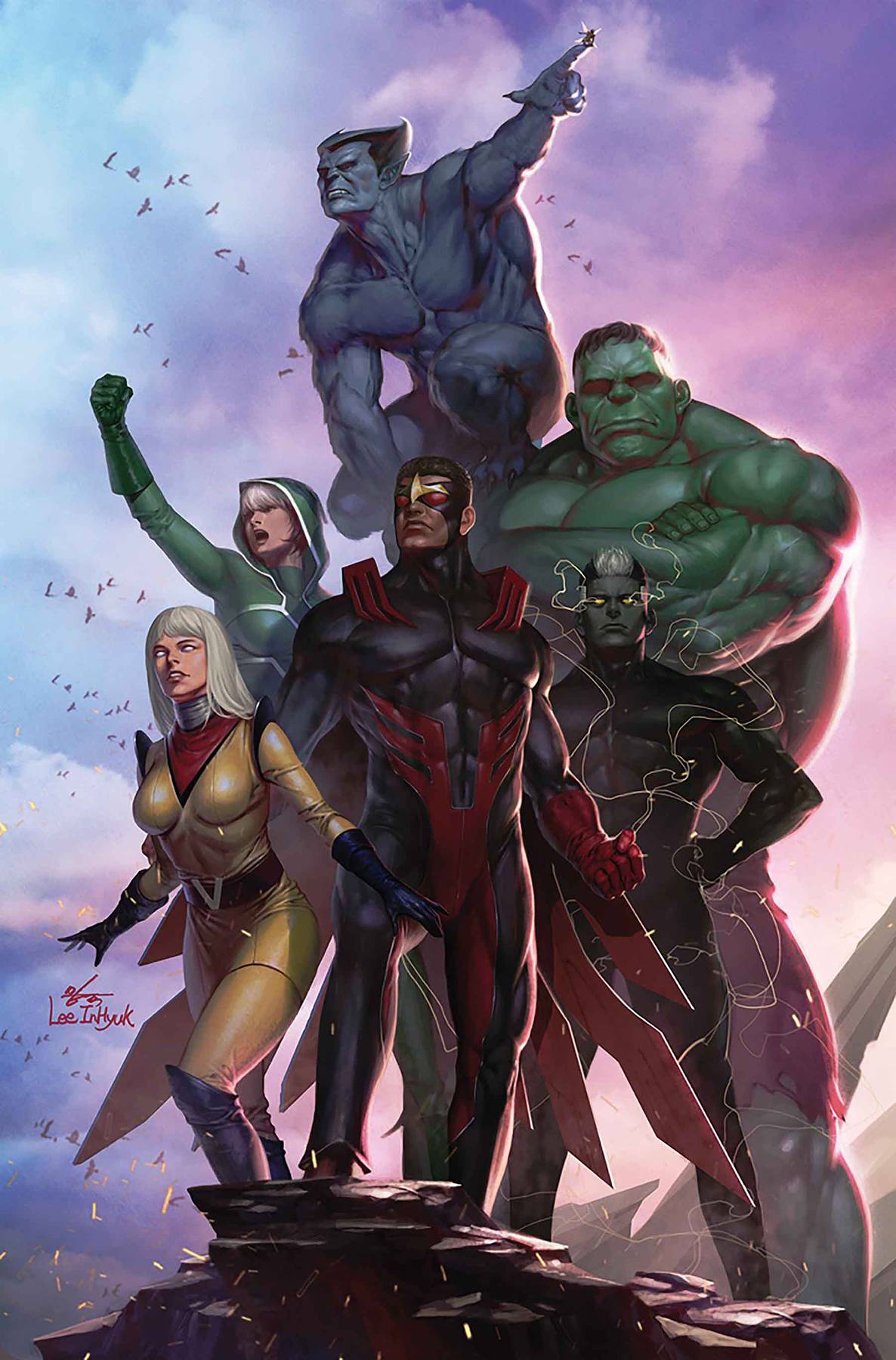 Avengers #690 Inhyuk Lee Variant Leg (2017)