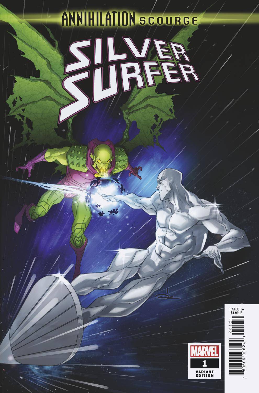 Annihilation Scourge Silver Surfer #1 Yildrim Variant