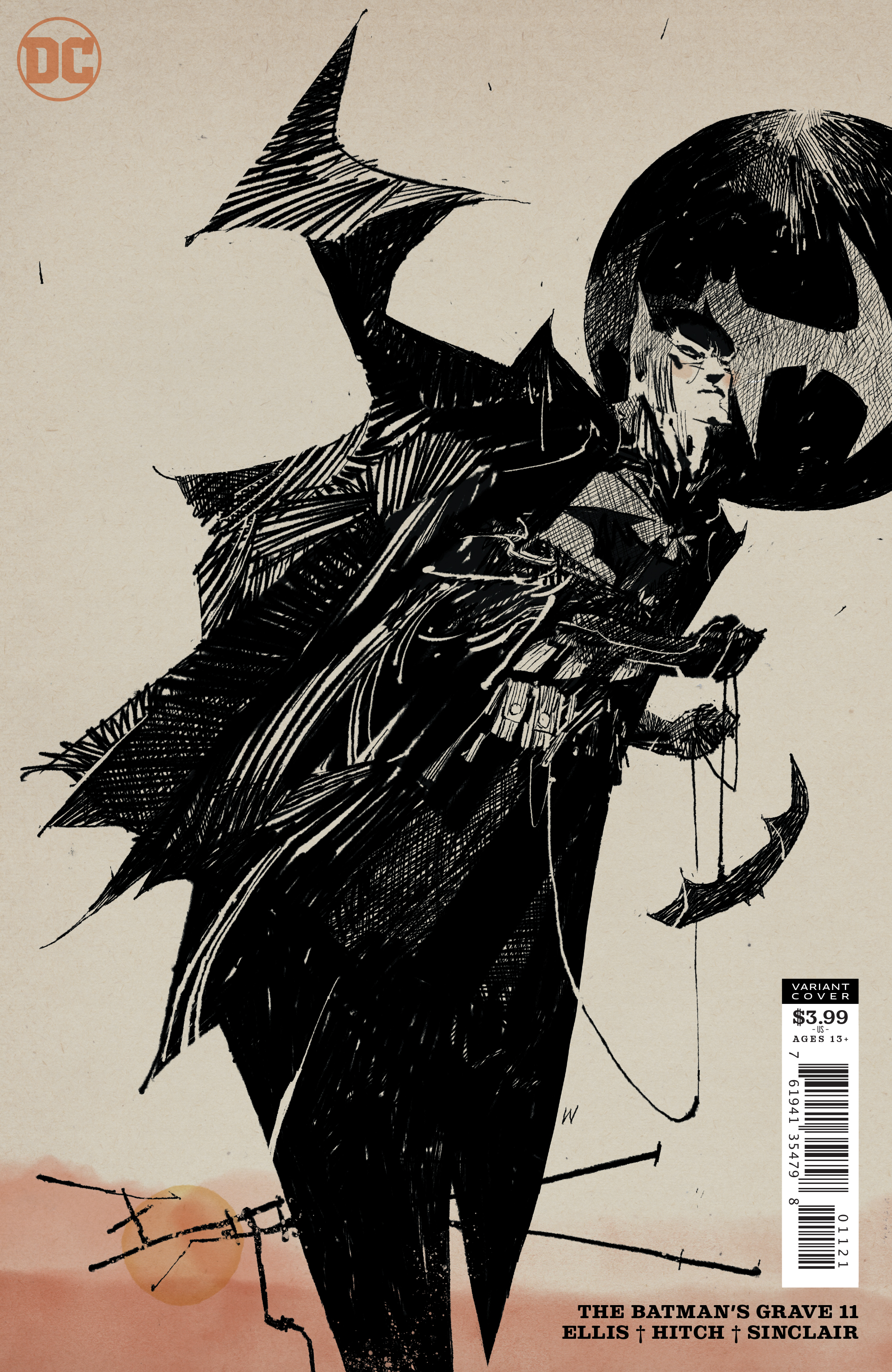 Batmans Grave #11 (Of 12) Cover B Ashley Wood Variant