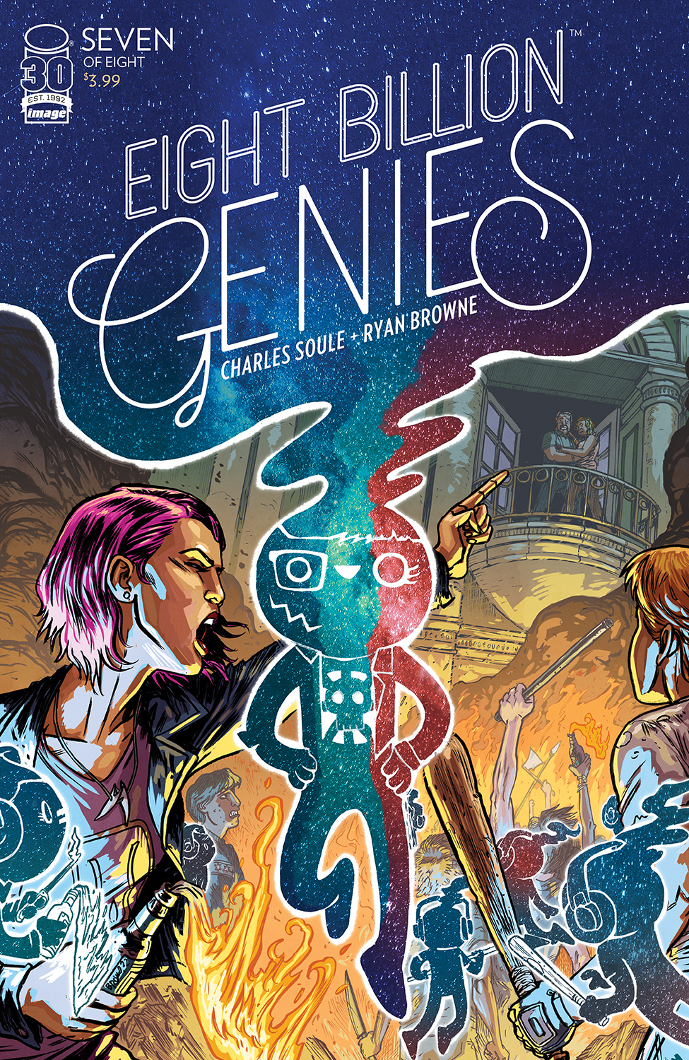 Eight Billion Genies #7 Cover A Browne (Mature) (Of 8)