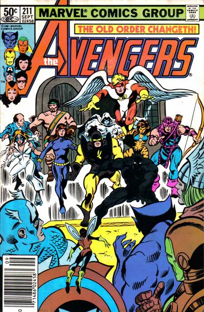 The Avengers #211 [Newsstand]-Very Fine 