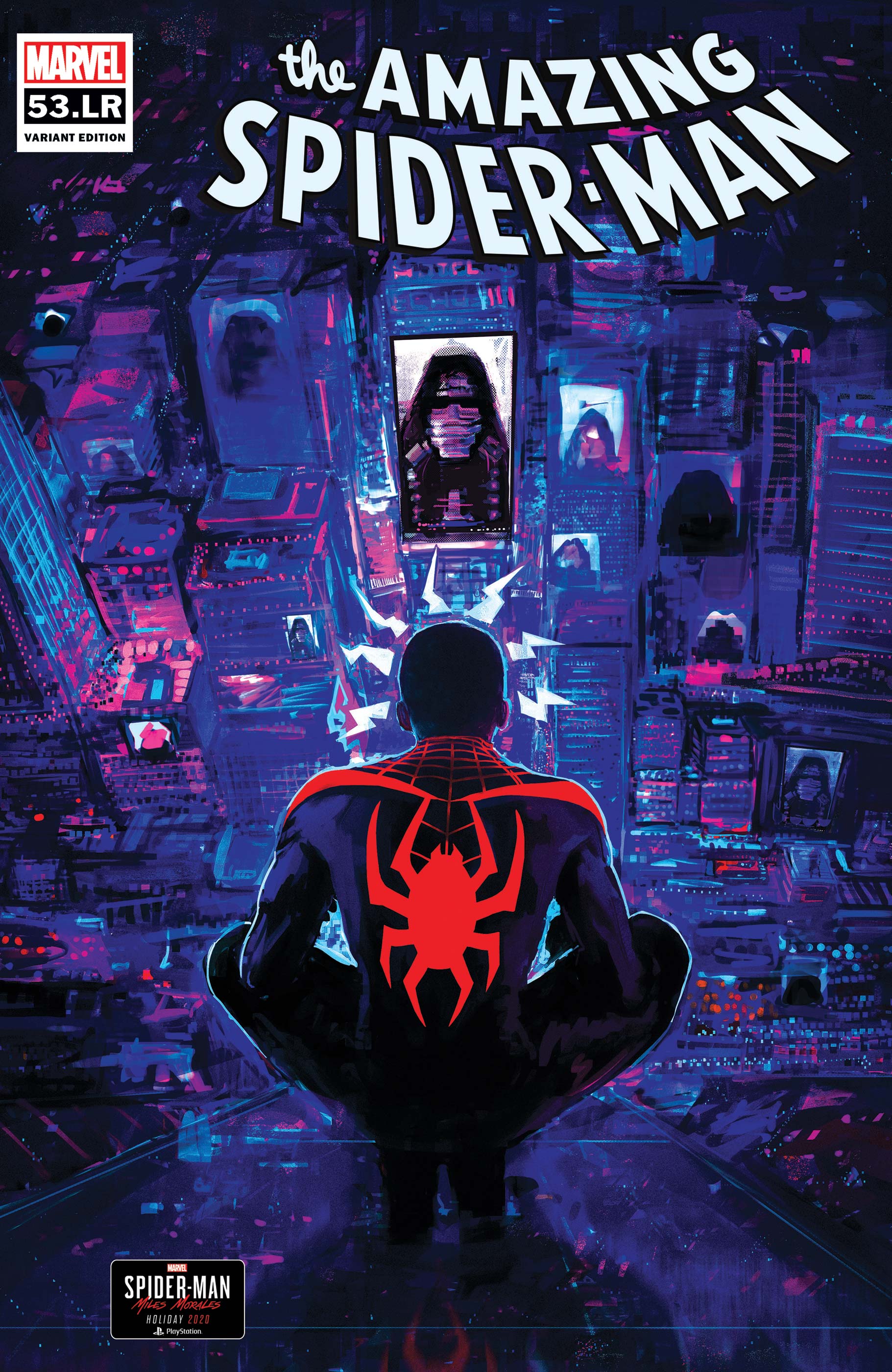 Amazing Spider-Man #53.lr Spider-Man Miles Morales Variant (2018)