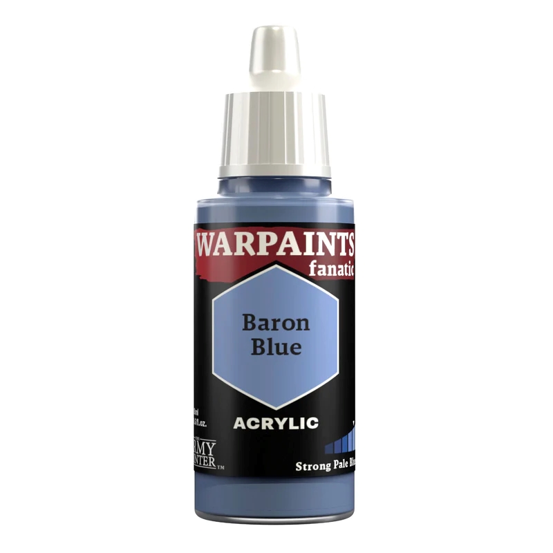 Army Painter Warpaints Fanatic: Baron Blue 18 Ml