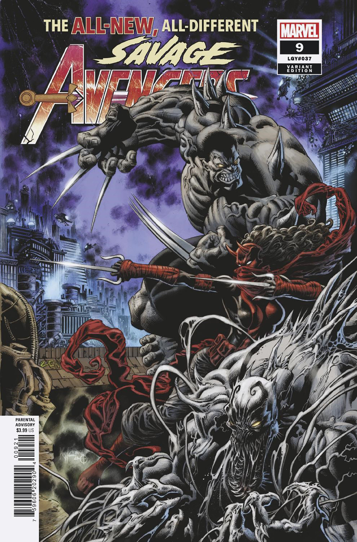 Savage Avengers #9 Hotz Variant (2022)
