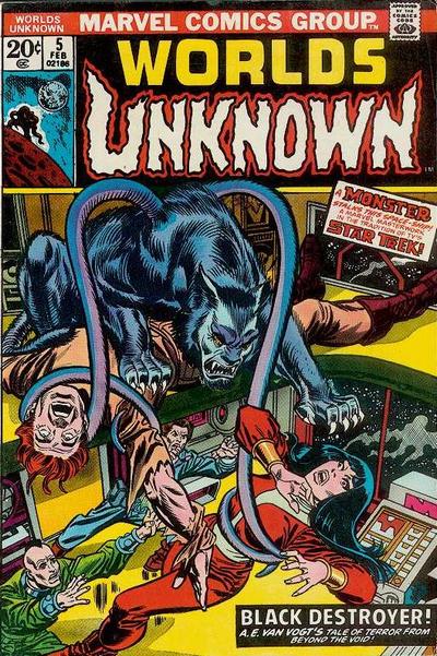 Worlds Unknown #5 - Fn/Vf 7.0