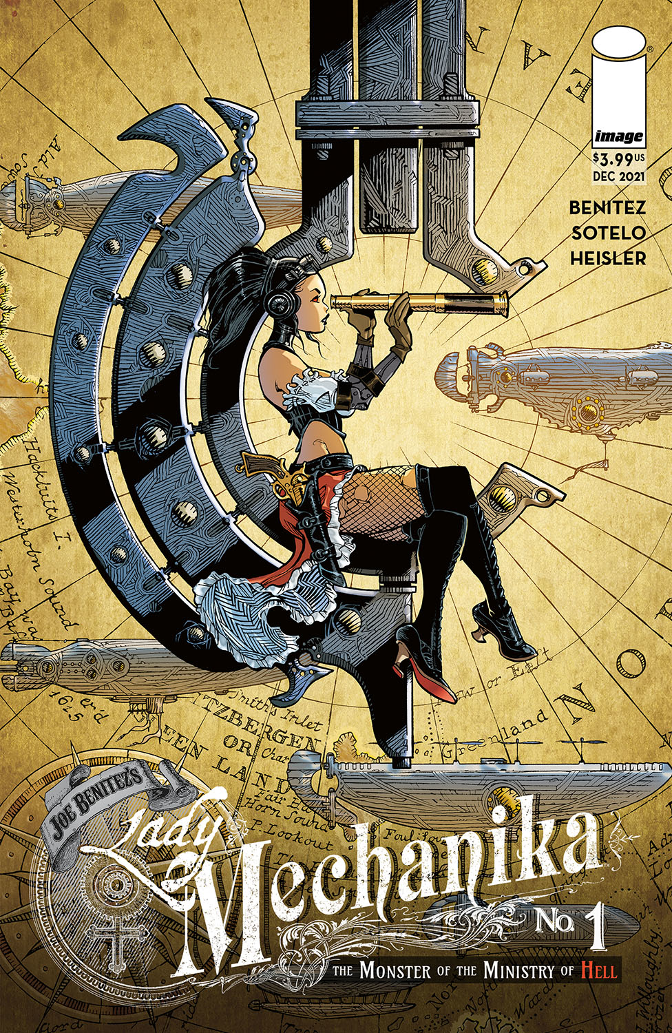 Lady Mechanika Monster of Ministry #1 Cover B Vatine (Of 4)