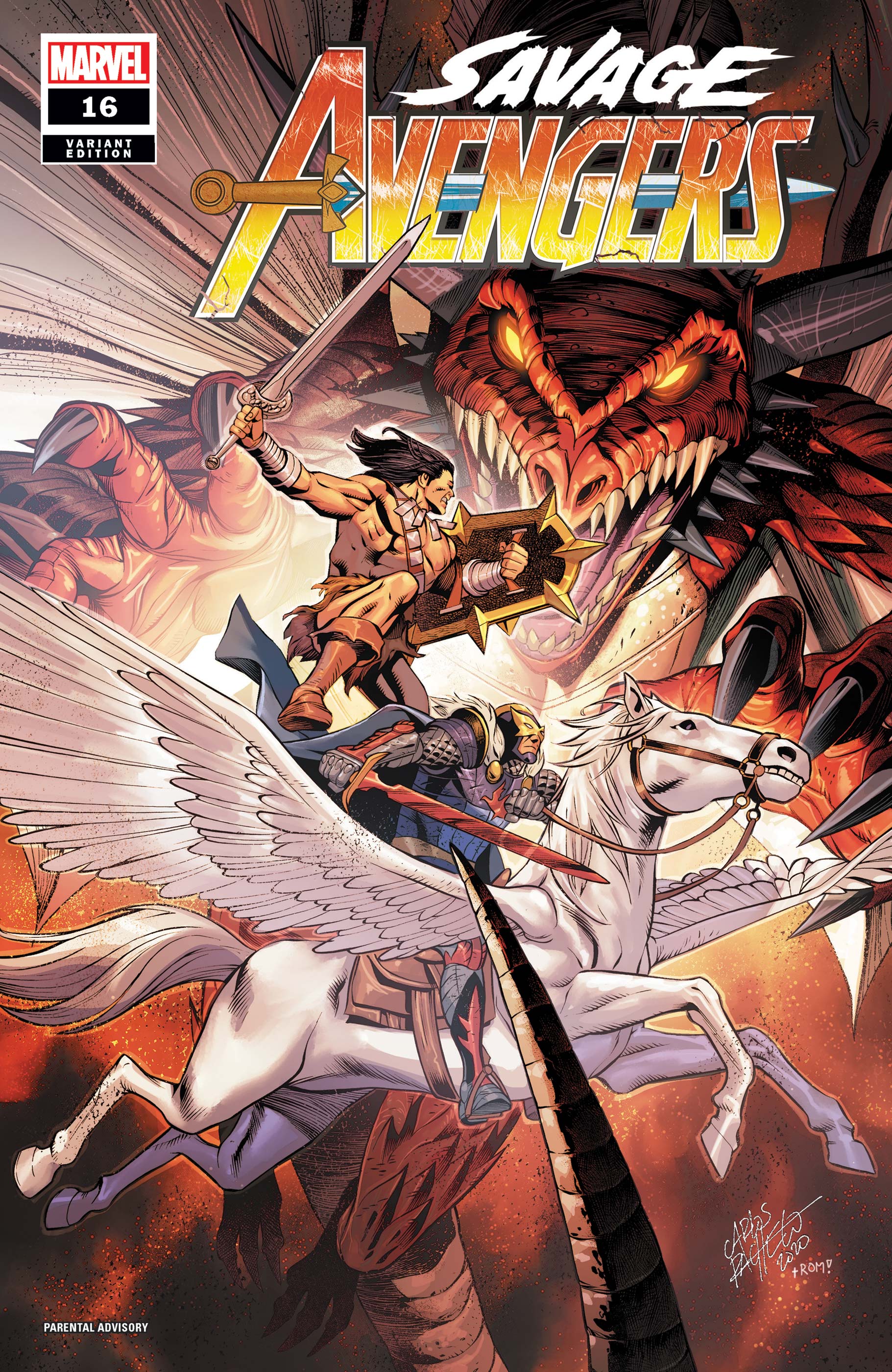 Savage Avengers #16 Pacheco Variant (2019)