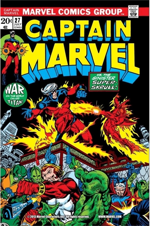 Captain Marvel Volume 1 #27