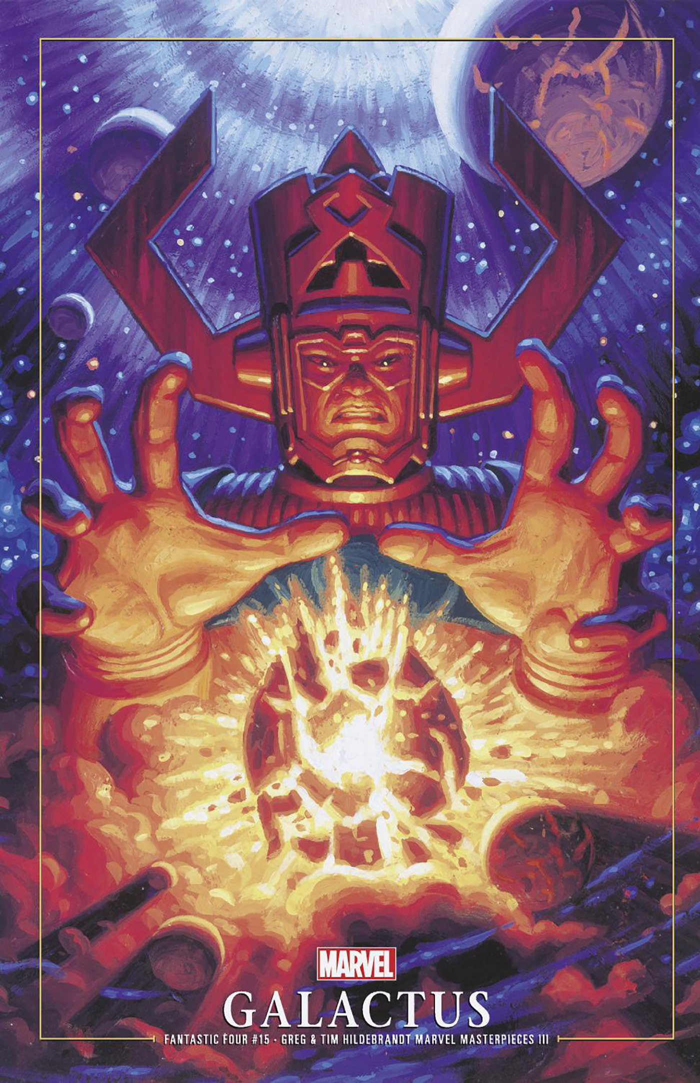 Fantastic Four #15 Greg and Tim Hildebrandt Galactus Marvel Masterpieces III Variant