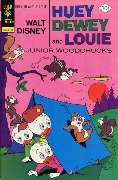 Walt Disney Huey, Dewey And Louie Junior Woodchucks #43 [Gold Key]-Near Mint (9.2 - 9.8)