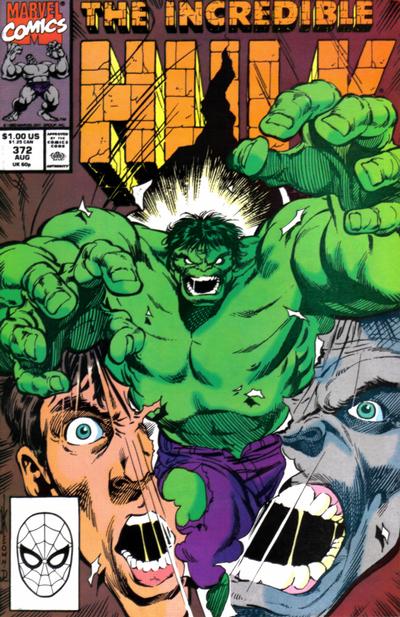 The Incredible Hulk #372 [Direct]-Very Fine (7.5 – 9)