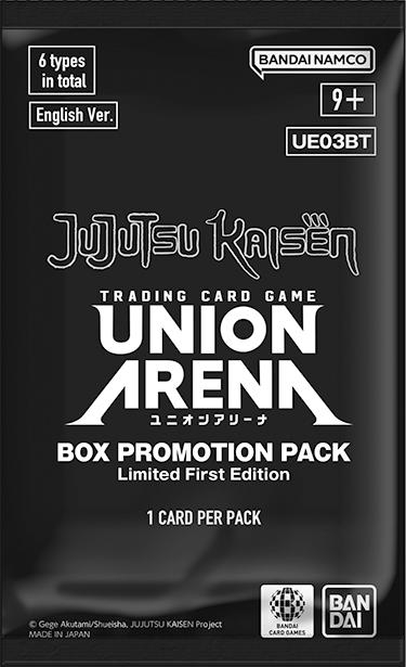 Union Arena TCG: Jujutsu Kaisen Box Promotion Pack Limited First Edition