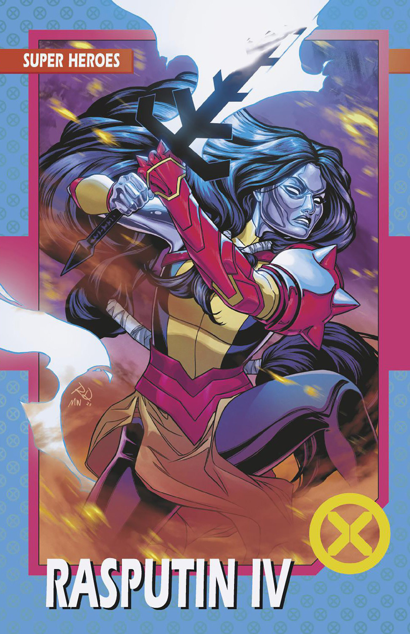 X-Men #27 Russell Dauterman Trading Card Variant (Fall of the X-Men) (2021)