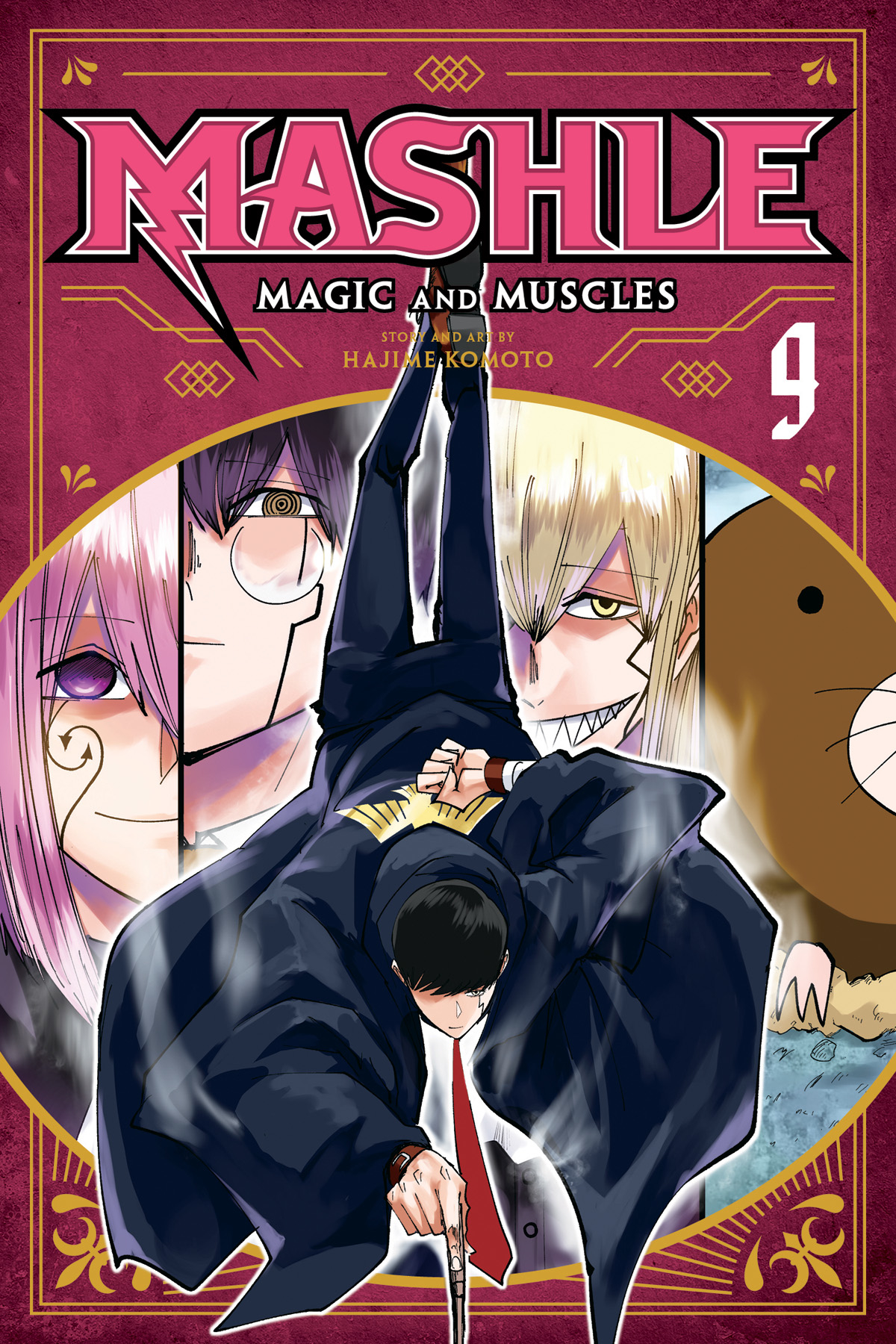Mashle Magic & Muscles Manga Volume 9