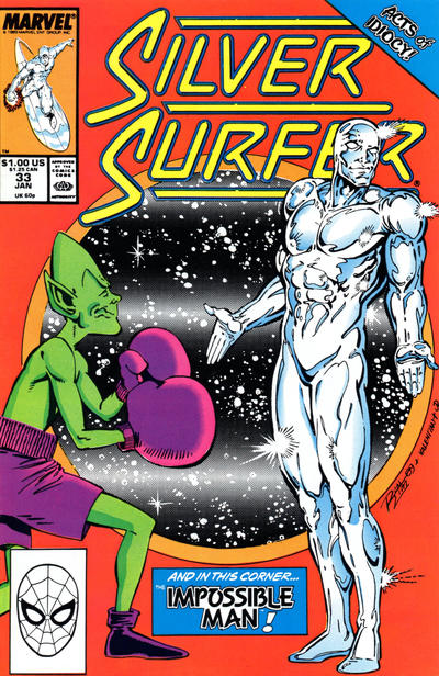 Silver Surfer #33 [Direct]-Very Fine (7.5 – 9)