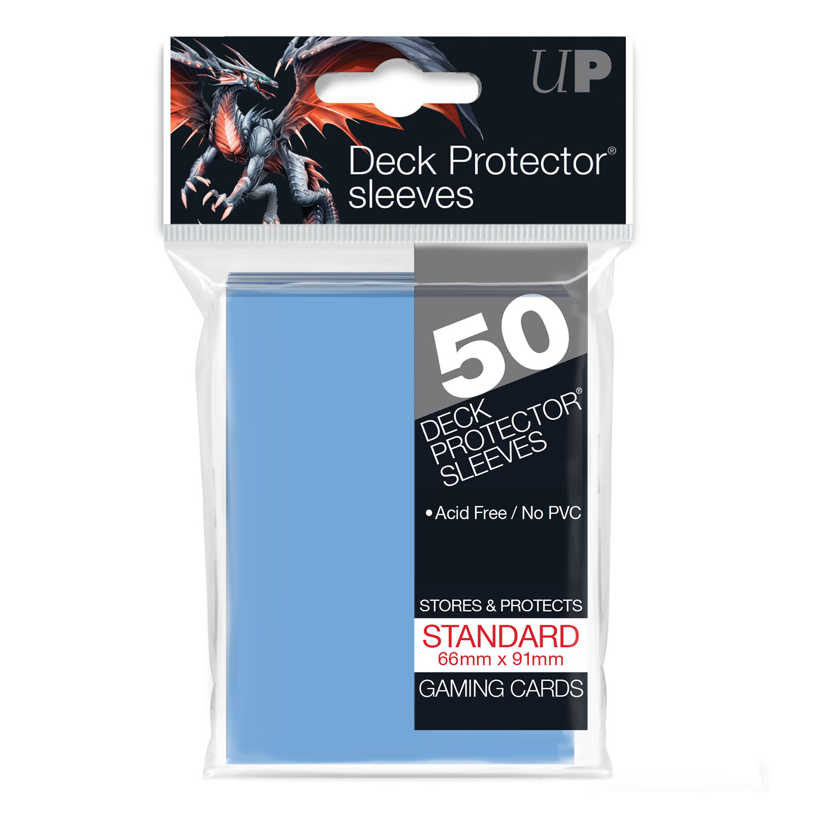 Ultra Pro Deck Protector Sleeves - Light Blue Standard 50ct