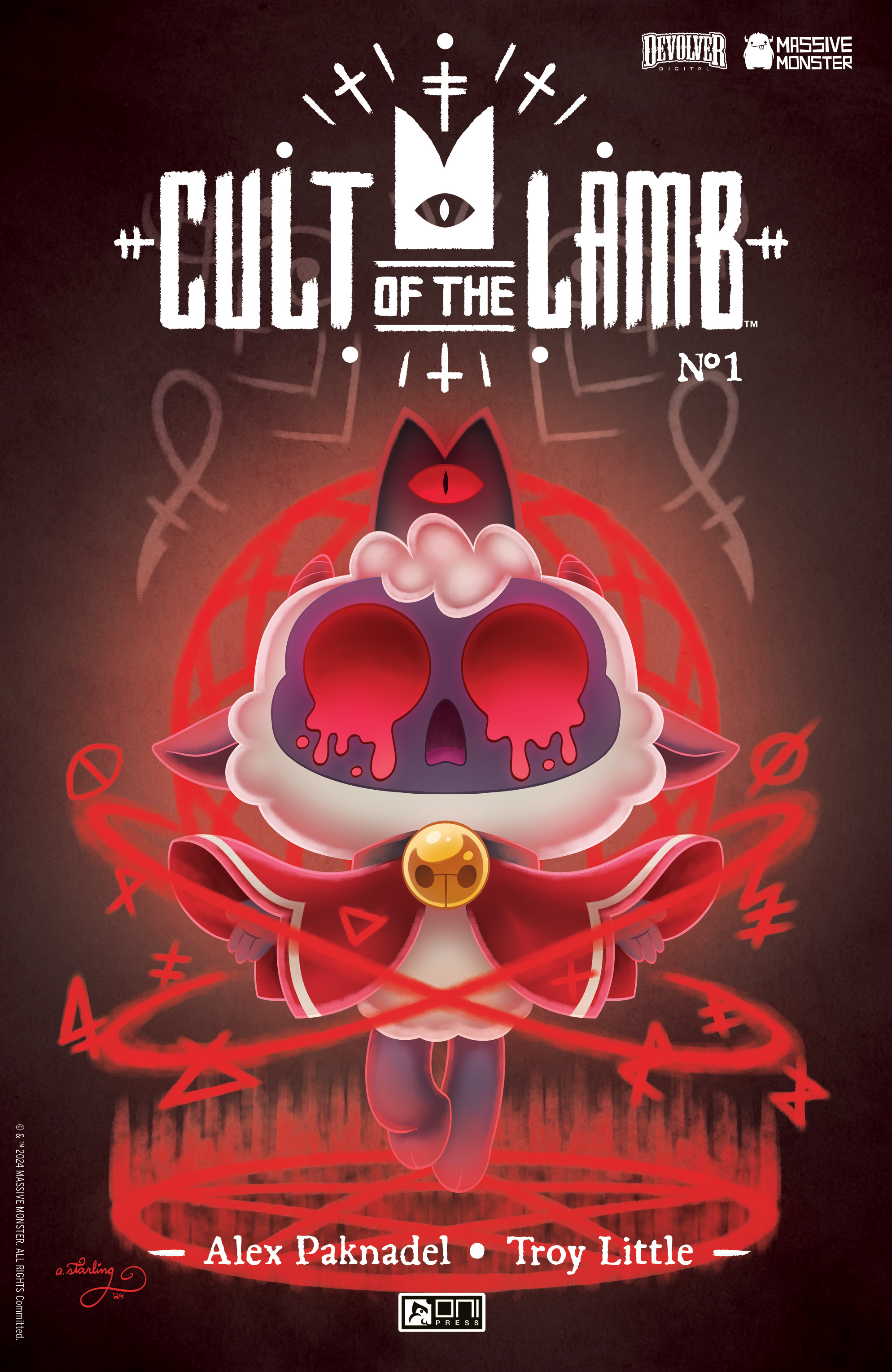 Cult of the Lamb #1 Cover F 1 for 10 Incentive Abigail Starling Variant (Of 4)